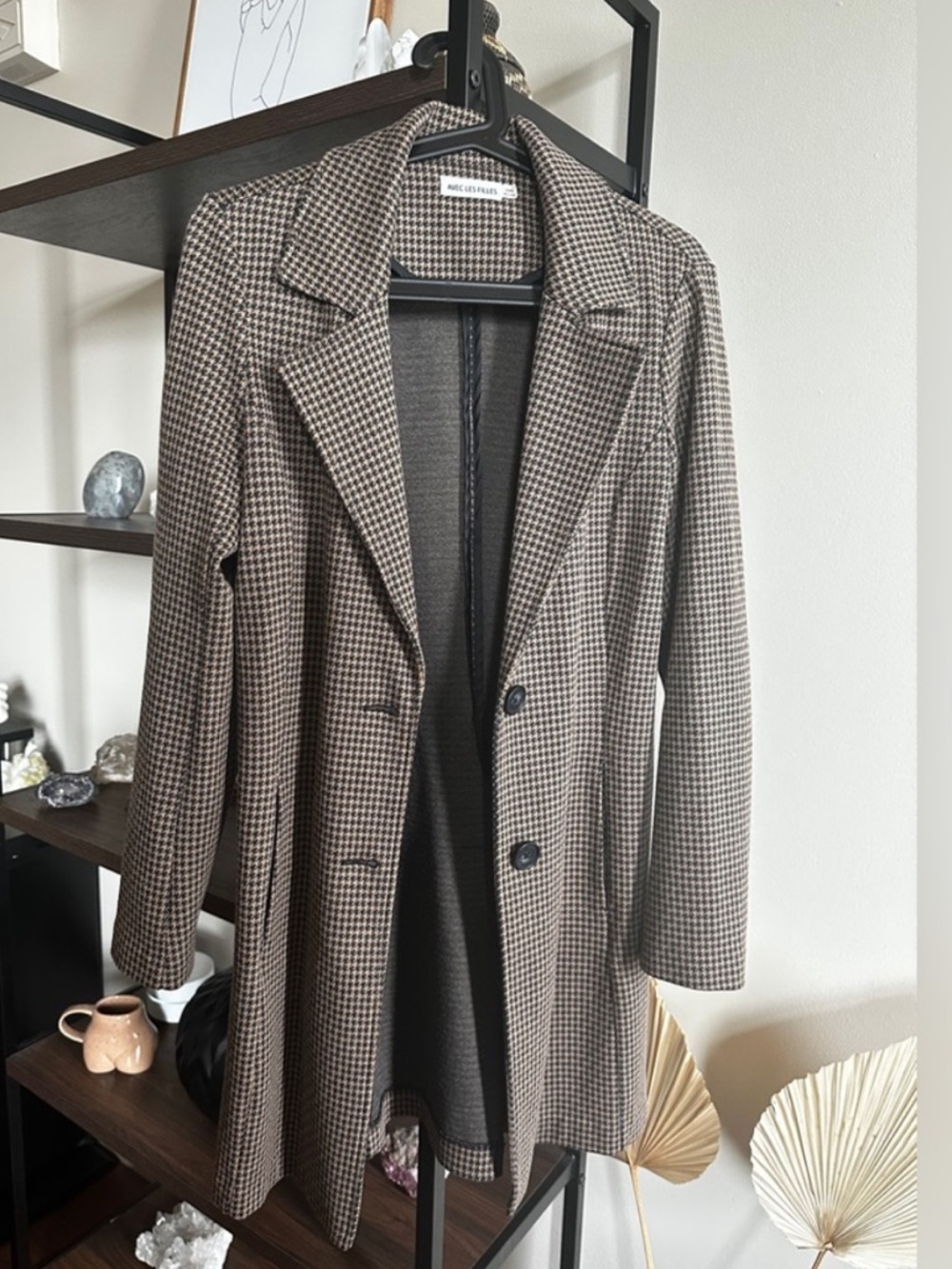 Anthropologie | Avec Les Filles Houndstooth Coat